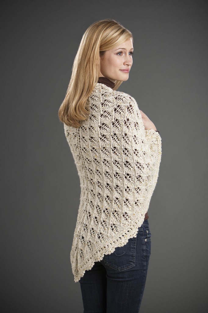 Free Pattern Friday – Leaf by Leaf Triangular Shawl – Universal Yarn ...