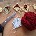 weave Yarnbomb embroidery