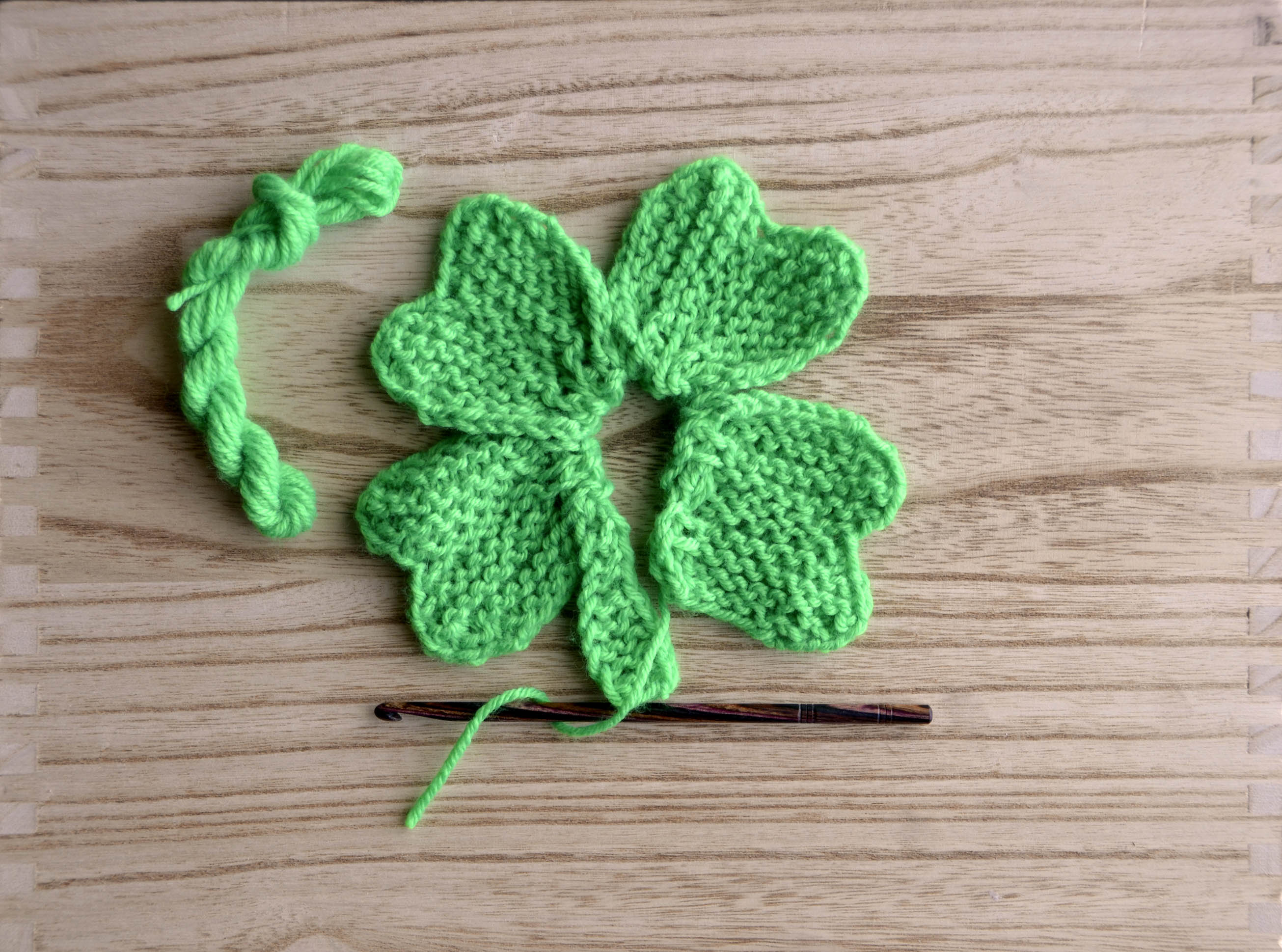 crochet four leaf clover Archives • Spin a Yarn Crochet