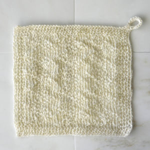 Java Washcloth 101 Parchment square