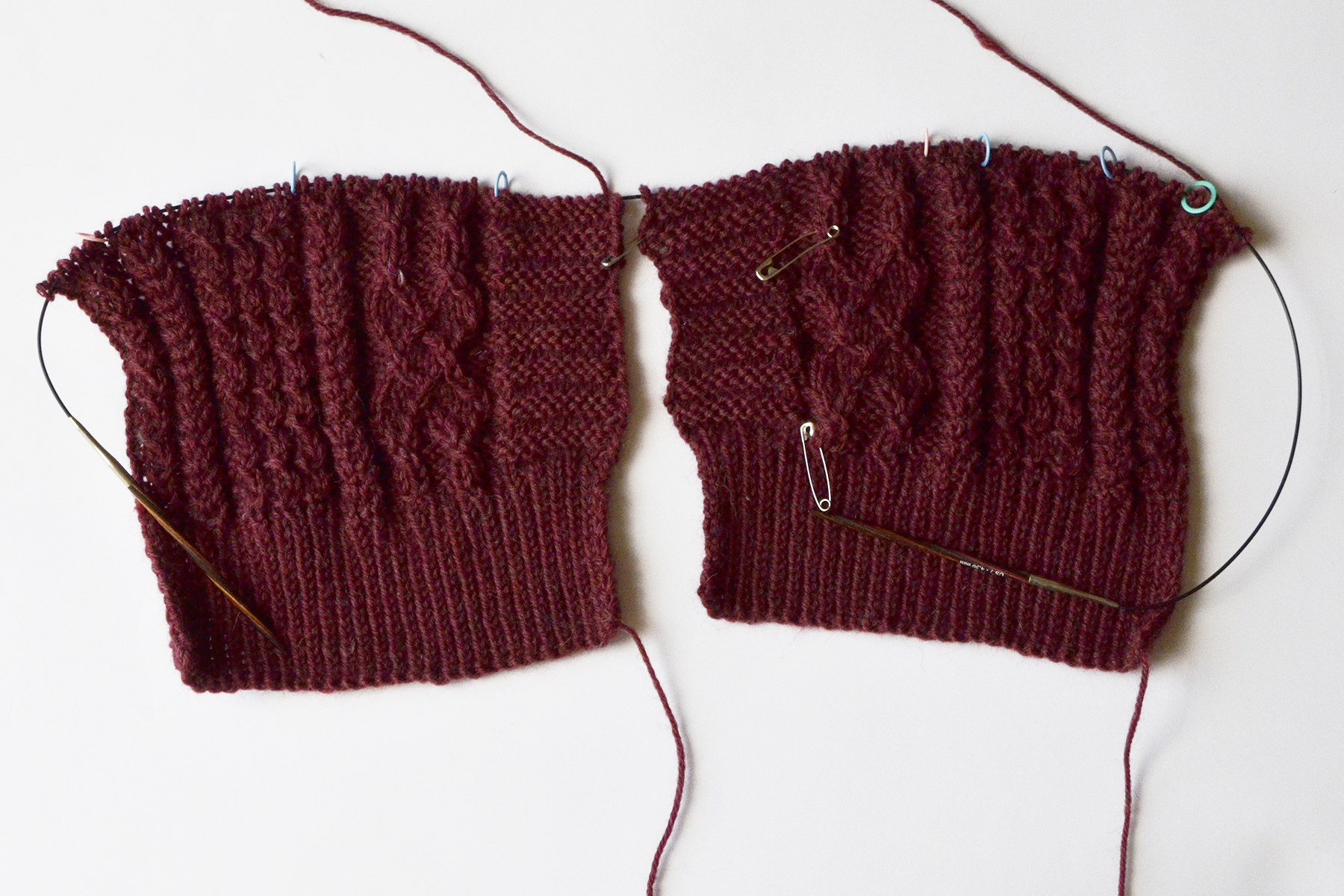 Why I Only Reach for a DPN When I'm Cable Knitting