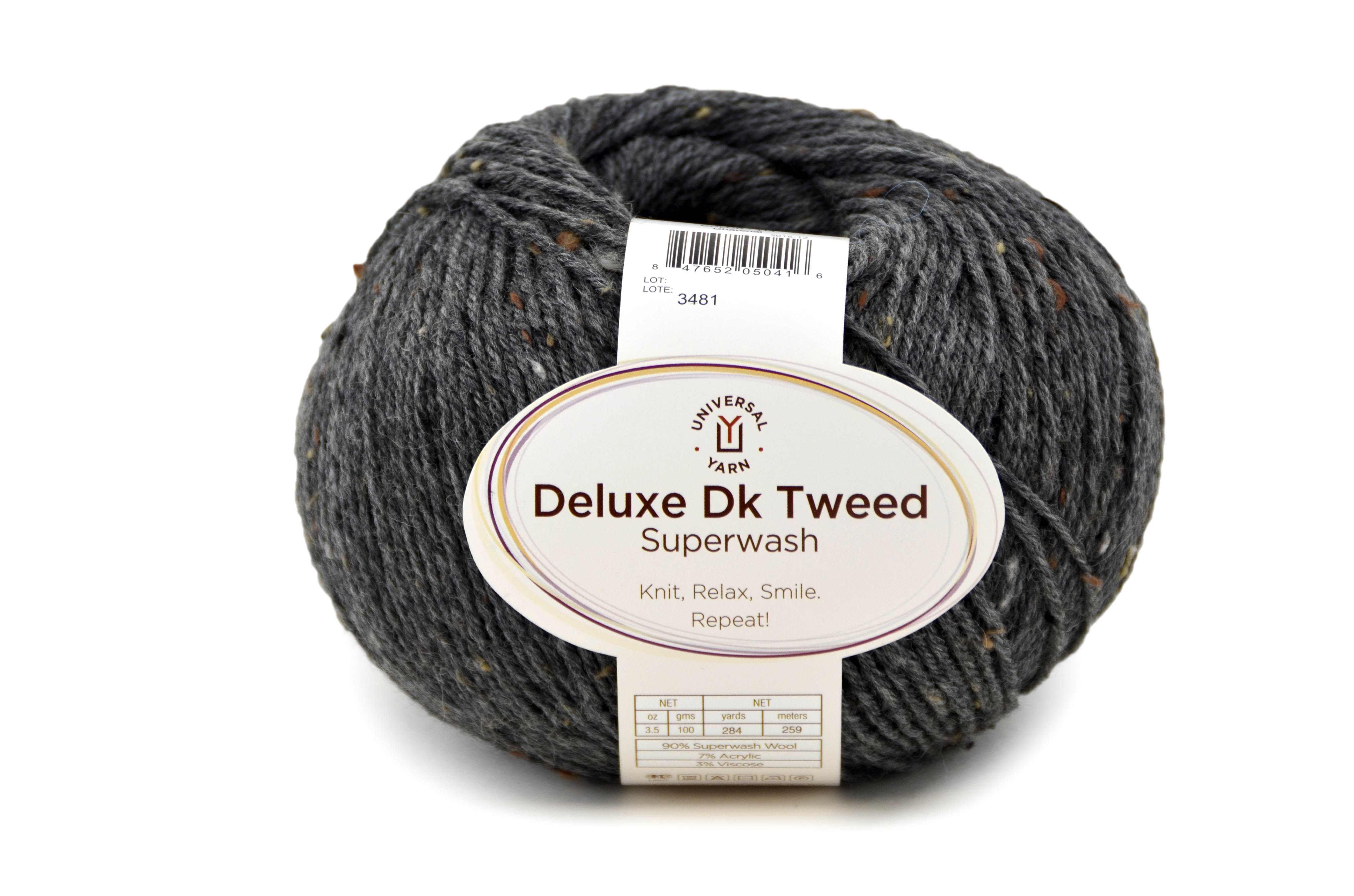 Deluxe Worsted Superwash Tweed - The Yarn Patch