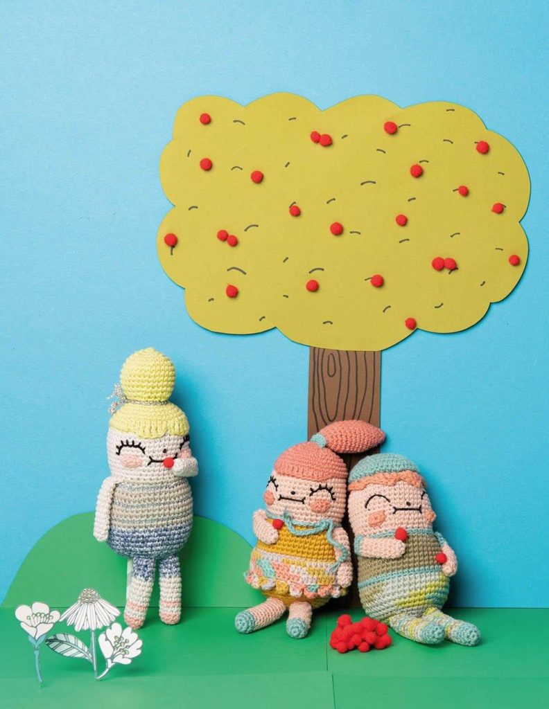 Kit crochet amigorumi Ricorumi - Family Amie