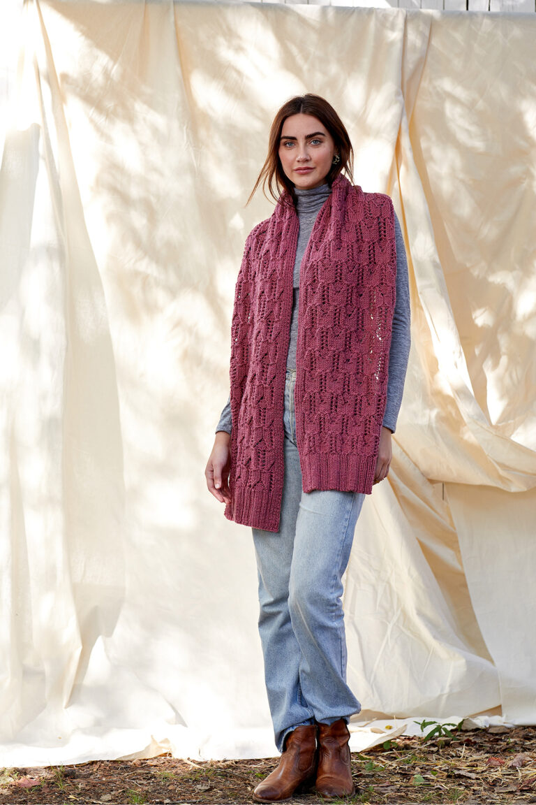 Free Pattern Friday – Bouquet Scarf – Universal Yarn Creative Network