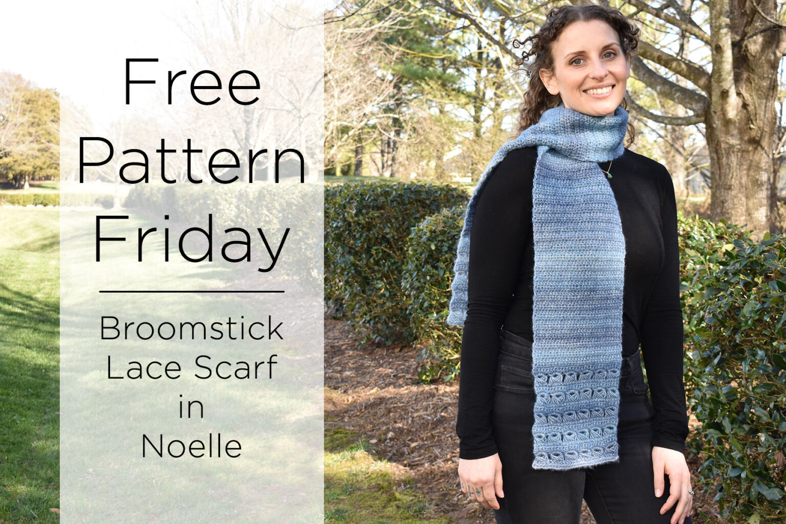 Free Pattern Friday – Broomstick Lace Scarf – Universal Yarn Creative ...