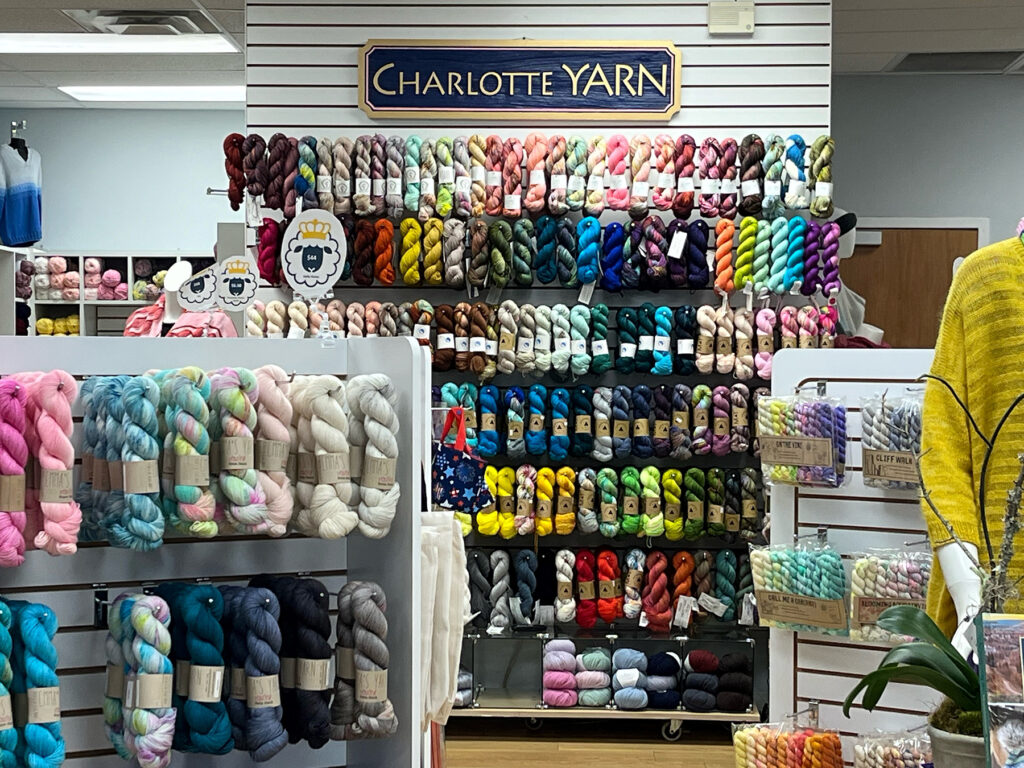 Photo of the inside of Charlotte Yarn