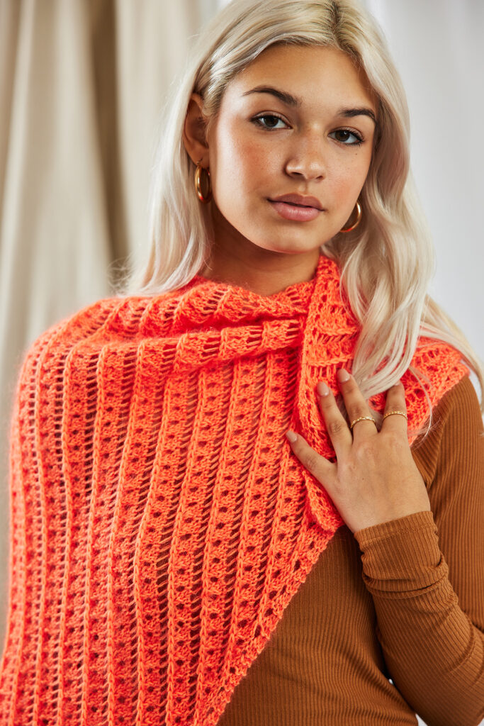 Create your own Cowl Neck Hoodie – Neon Marl