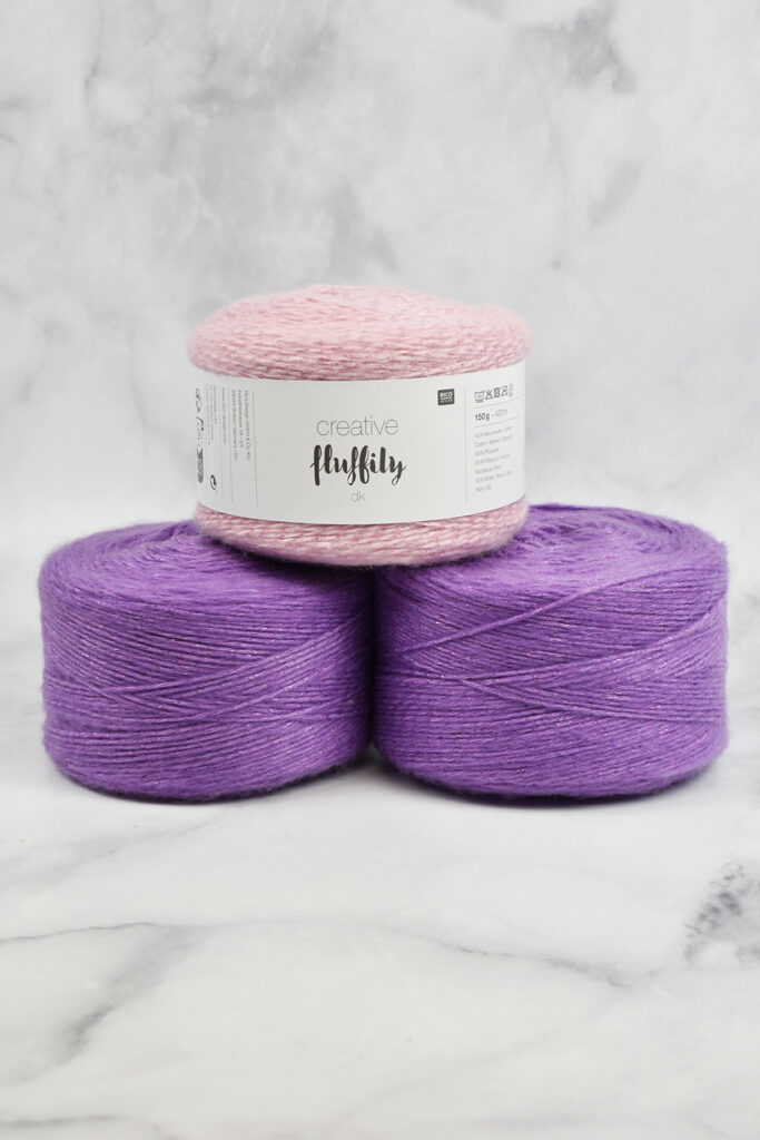 Photo of Rico Design Creative Fluffily DK in two colors