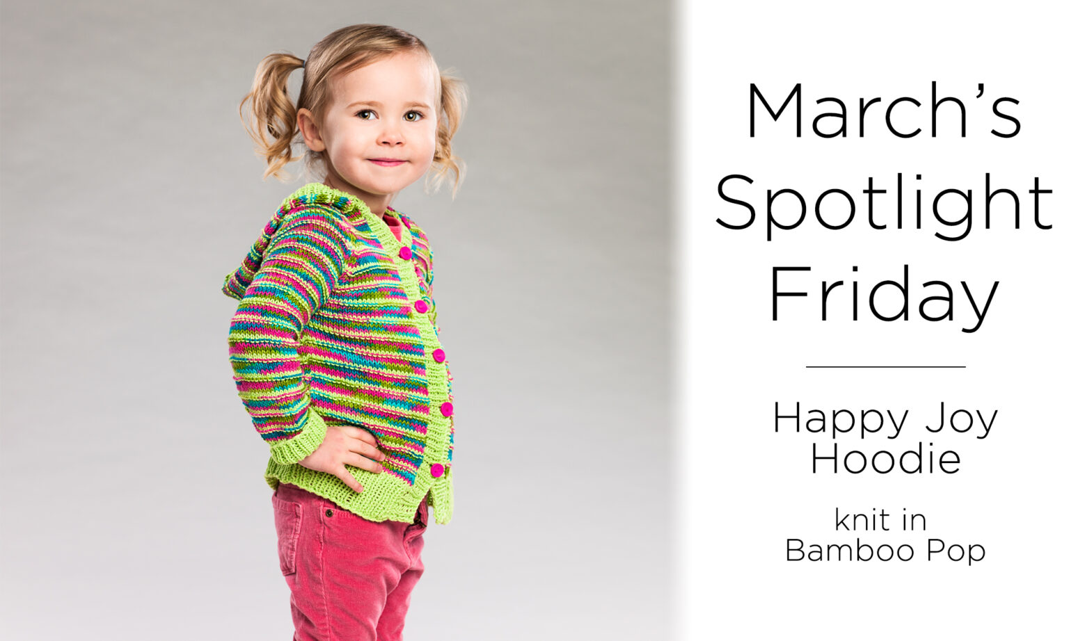 March’s Spotlight Friday – Happy Joy Hoodie – Universal Yarn Creative ...